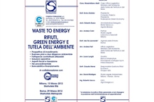 Convegno - Waste to energy