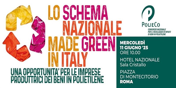 Lo schema nazionale Made Green in Italy: una opportunità per le imprese produttrici dei beni in polietilene