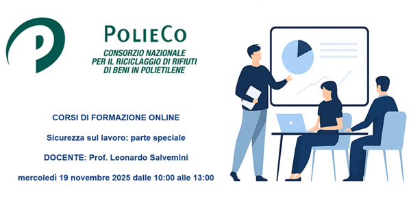 Corso di Formazione PolieCo: "Sicurezza sul lavoro - parte speciale"