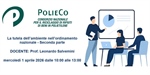 Seminario Informativo PolieCo: "La tutela dell'ambiente nell'ordinamento nazionale - Seconda parte"